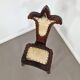 Spanish tripod stool | Cow hide