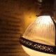 Chandelier, 1920s Holophane pendant light