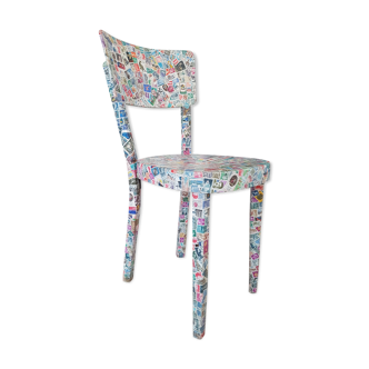 Stamped chair