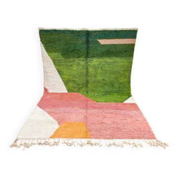 Tapis en laine fait main traditionnelle taille 150 x 250 cm