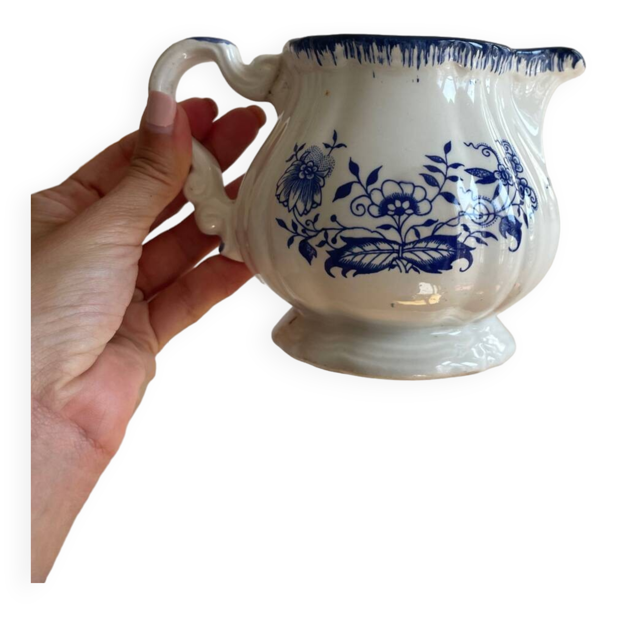 Pitcher / milk jug lancaster sarreguemines