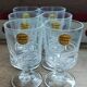 6 petits verres en cristal trempé d'environ 10 cl