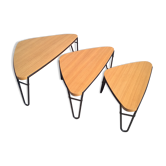 Tables pull-out "petalo" Charlotte Perriand