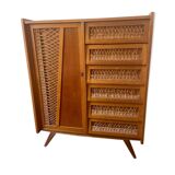 Small wicker cupboard