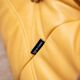 Togo gold leather sofa by Michel Ducaroy for Ligne Roset 1973