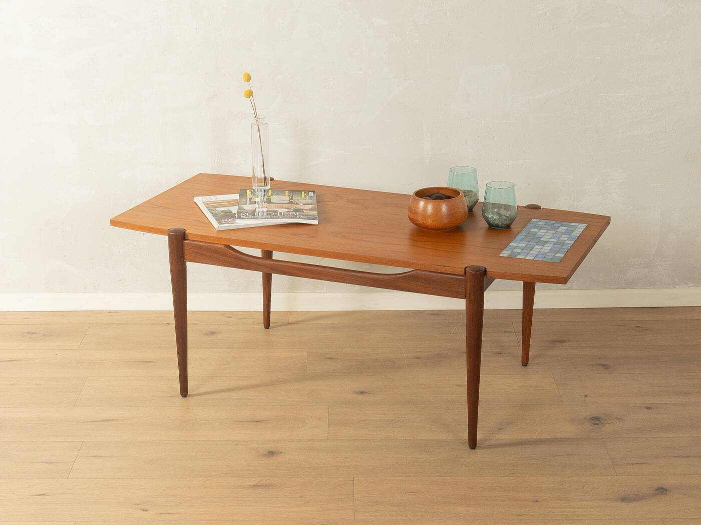 1960s Coffee Table, Louis van Teeffelen, WéBé