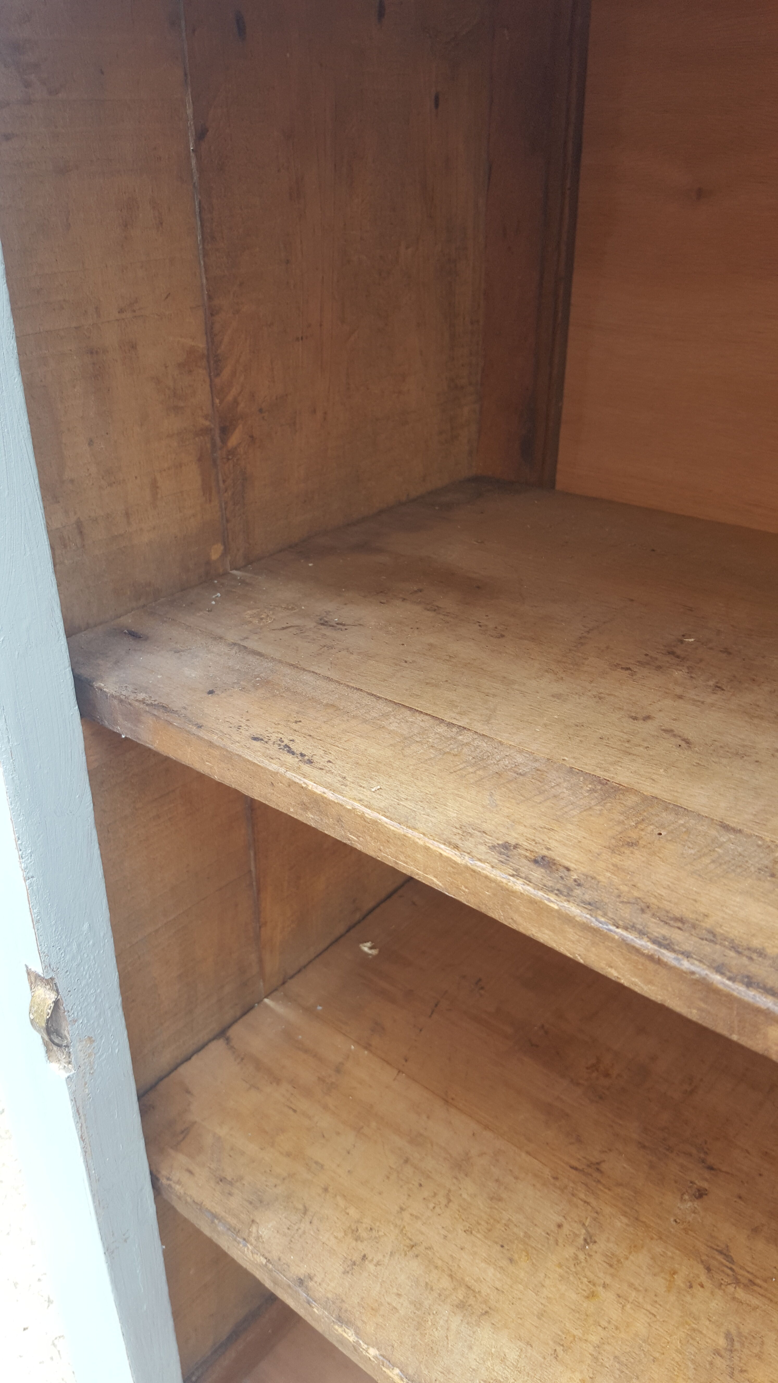 Parisian buffet wood and pastel