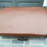 Old cardboard suitcase