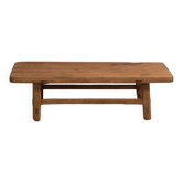Table basse ancienne en bois d’orme – Shanxi, circa 1930