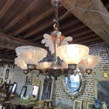 Ezan Art Deco 6-light chandelier