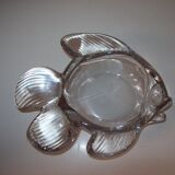 Empty glass fish bag