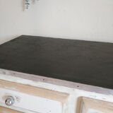 Buffet mado low patinated renovated concrete tray