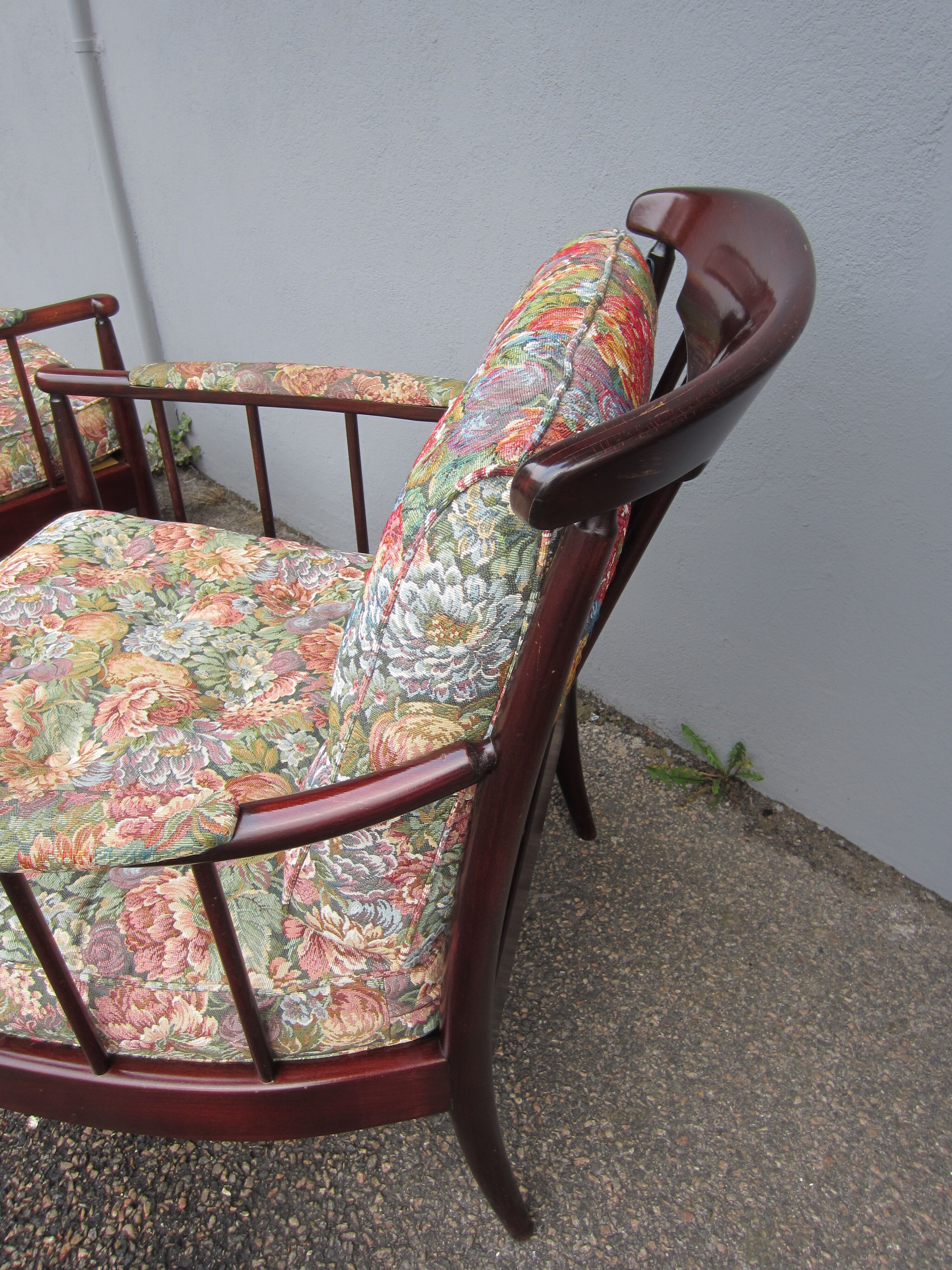 Scandinavian Skrindan armchairs by Kerstin Hörlin-Holmquist for OPE Möbler