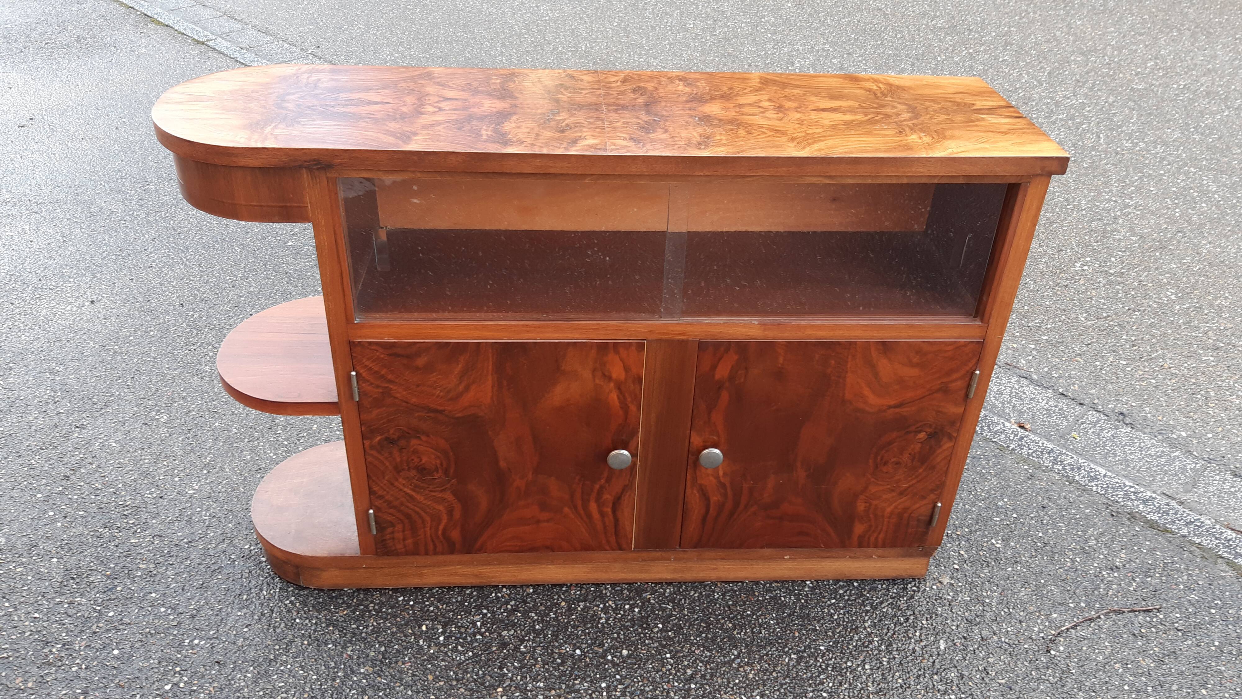 Art Deco display cabinet