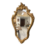 Louis XV style mirror and its console