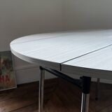 Vintage round Formica table