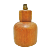 Solid wood lamp 70s
