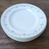 Set of 6 earthenware plates