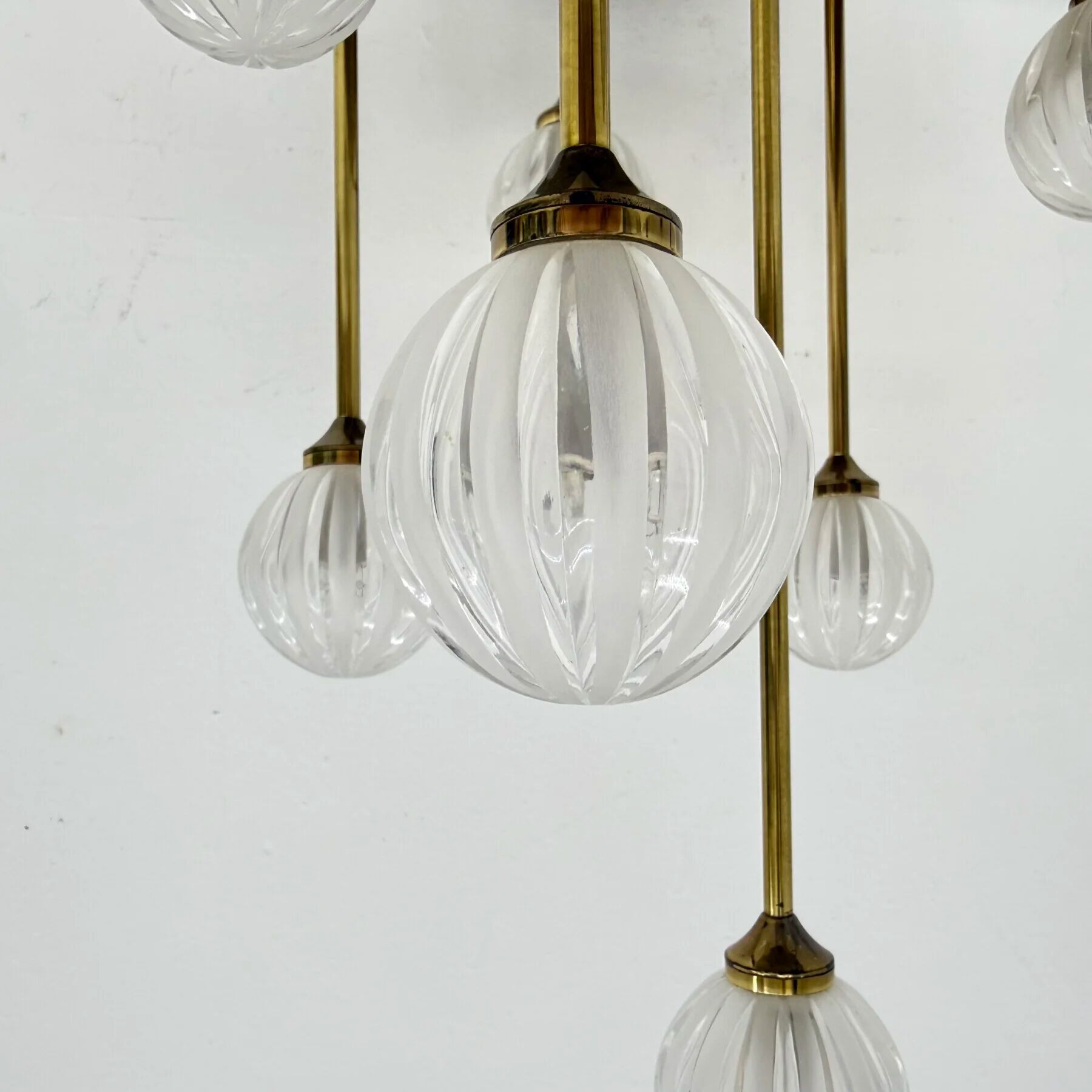 Mid-century design Christoph Palme ceiling lamp, 1980s