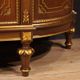 Buffet en bois peint et doré italien du 20e siècle