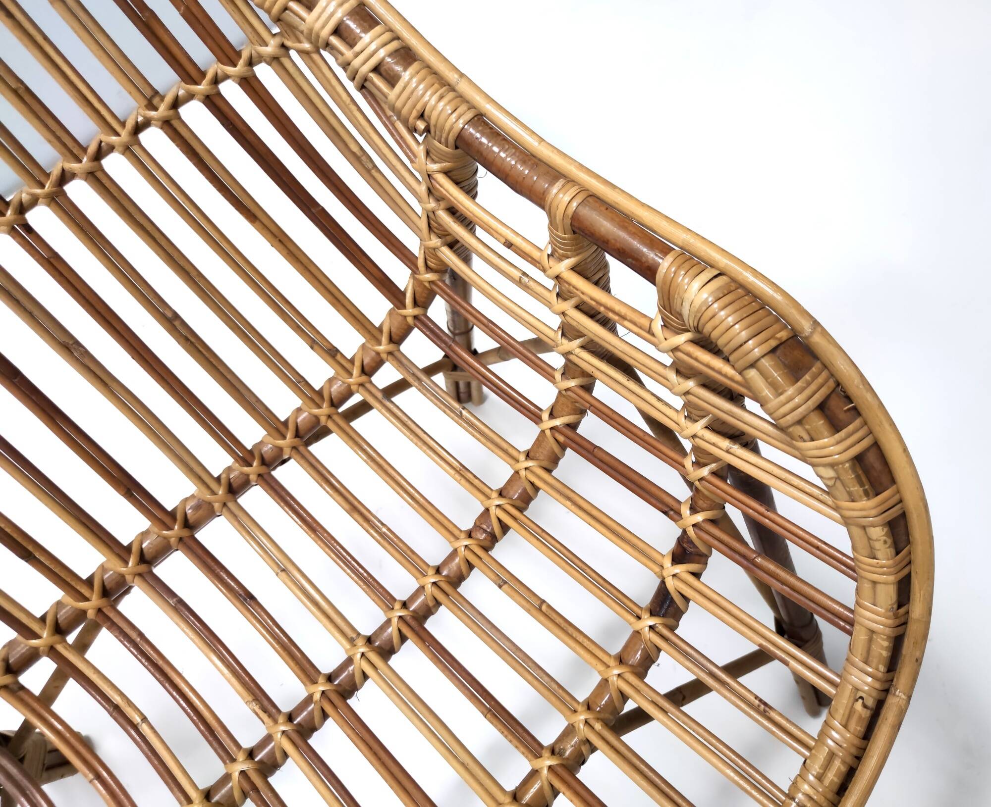 Vintage Bamboo Sofa, Made in Italy