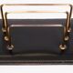 Large Exclusive Stich Leather Desk set 1960s France