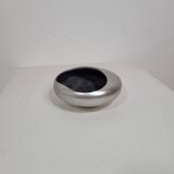 Cendrier vintage space age en aluminium années 1970
