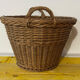 Basket - Vintage woven wicker basket