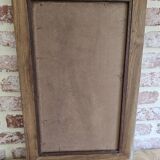 Teak mirror