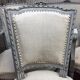 Pair of antique Louis XVI style chairs, completely renovated
