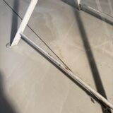 Bistro-style folding garden furniture set – table and 3 chairs