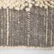 Tapis Kilim contemporain gris beige 4x7, 130x212 cm