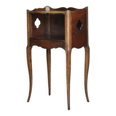 Table de chevet , table de nuit bois, meuble d'appoint, meuble ancien