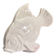 Poisson céramique craquelé Art Déco Le Jan