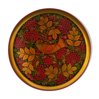 Vintage bird tray