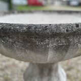Vintage 80'S cement planter basin