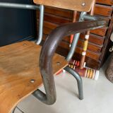 Old Mullca school chair with armrests