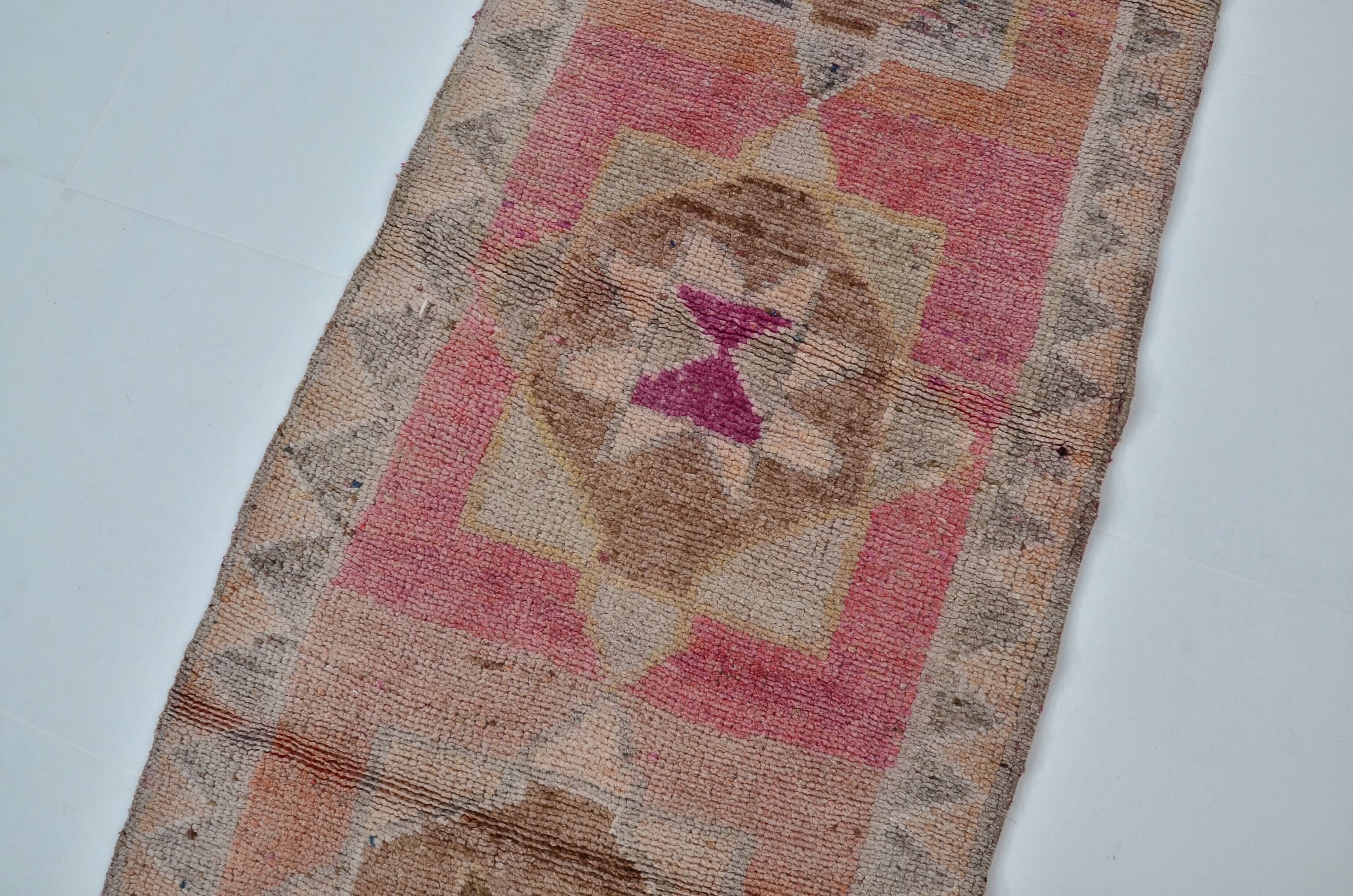 Vintage Handknotted Runner Rug sku 2184