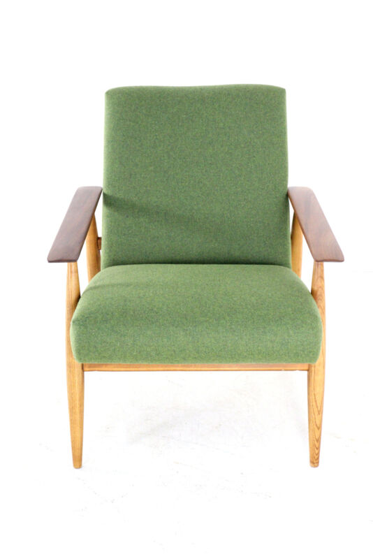 Vintage chair 'Bedemsvaart' - easy chair new upholstery mid century design