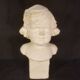Old plaster bust - The gracious child