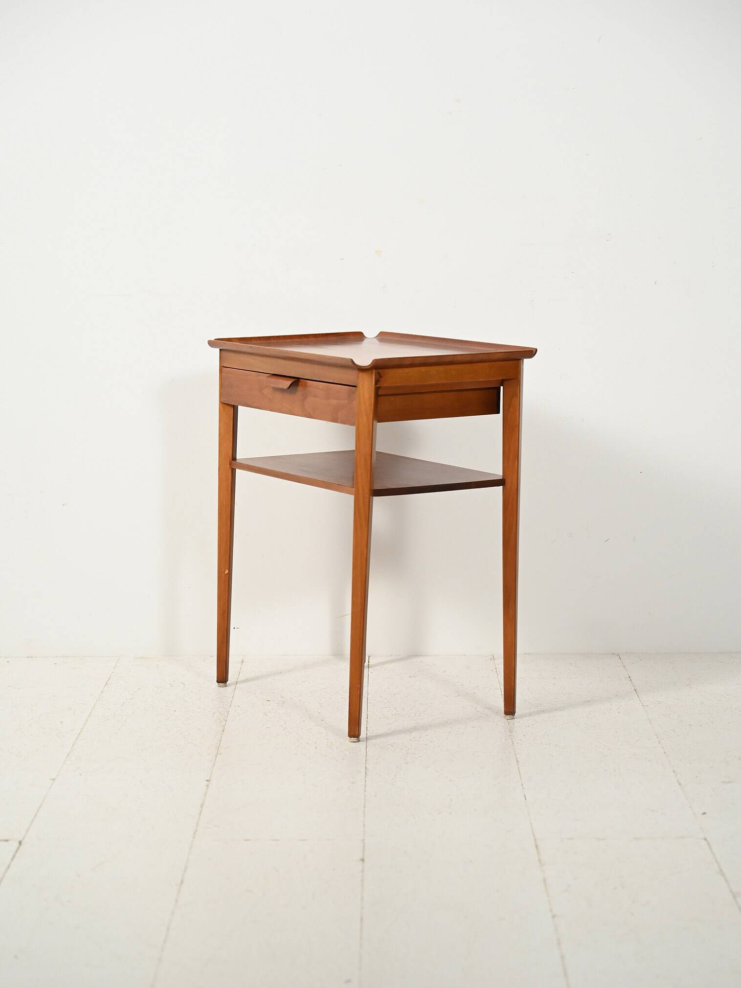 Scandinavian teak bedside table by Bertil Fridhagen