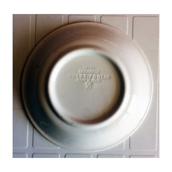 Quadrifoglio Ceramica Hollow plate Made in Italy | Selency