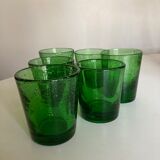 Set de 6 verres gobelets de Biot XXL 1960