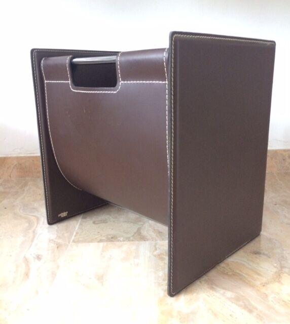 Leather magazine door Cattelan Italy