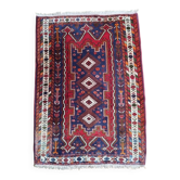 Tapis Persan Afshar fait main 147x106cm