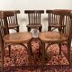 Antique Baumann bistro chairs x 5