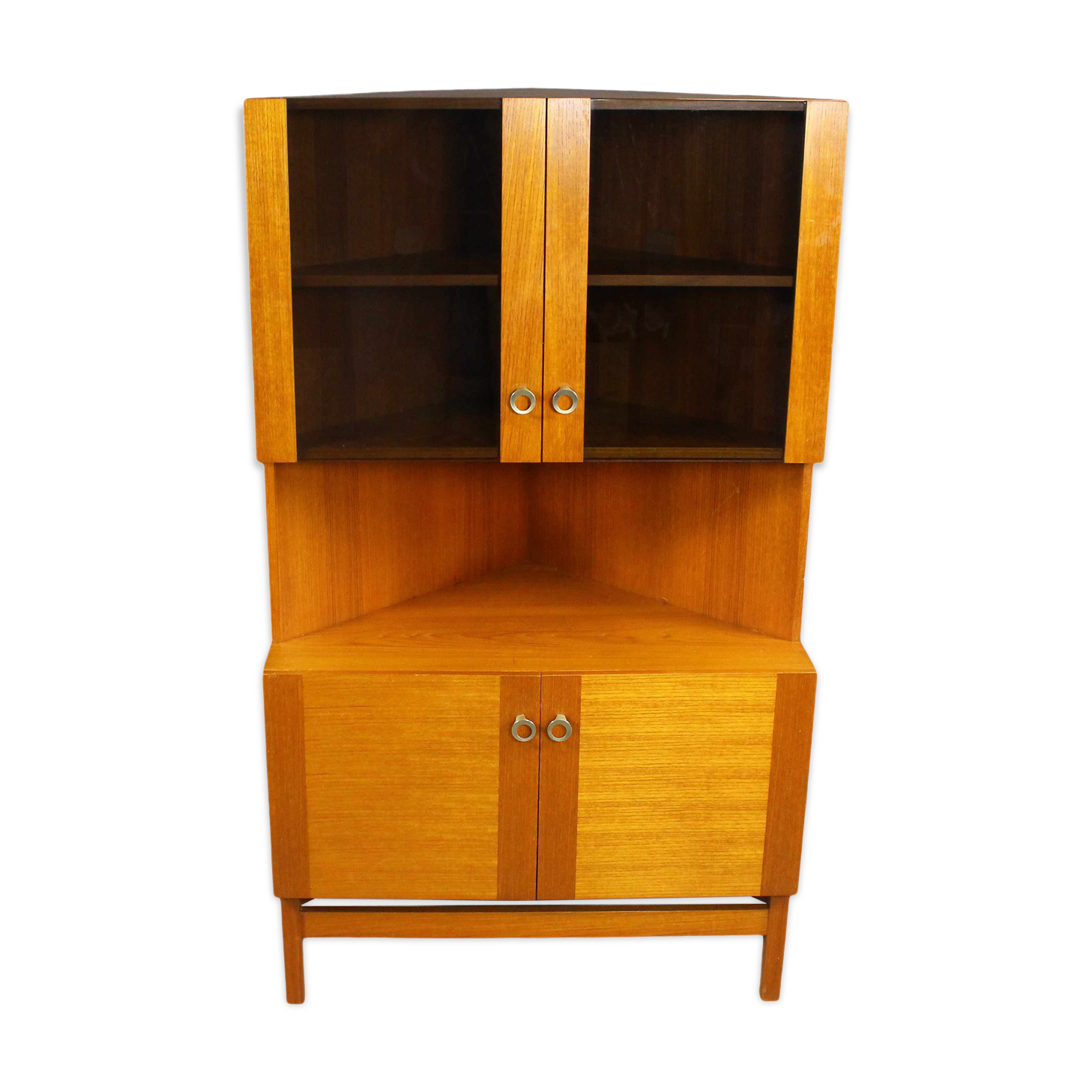 Vintage corner cabinet  in teak by P.Rimme's, 1960