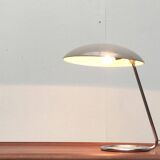 Mid-Century German table lamp model 6761 in metal by Christian Dell for Kaiser Leuchten, 1960s.