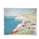 Oil on canvas by matilda ulmu 1917-2007.