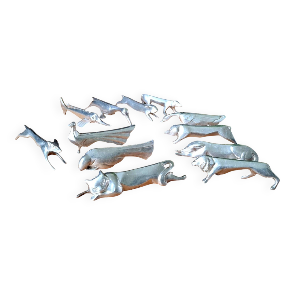 Porte-couteaux Christofle En Argent Plaqué - Années 1930 - État Correct